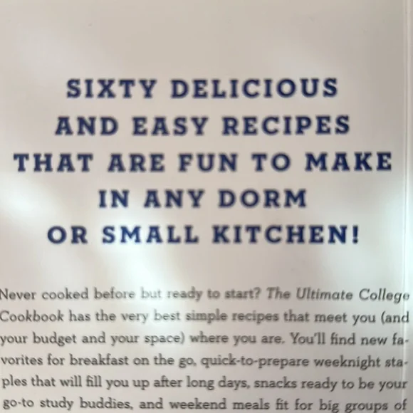 The Ultimate College Cookbook- Victoria Granof easy flavor forward Recipes - Picture 4 of 13